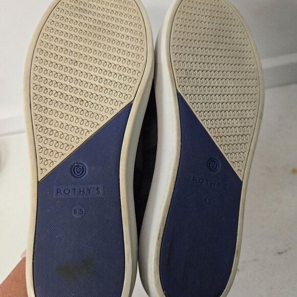 Rothys The Original Sneaker Size 9.5 Slip On Classic Knit Comfort Everyday - Picture 7 of 11